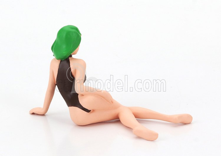 American diorama Figures Cosplay Girl 1 1:24 Béžová Hnědá Zelená