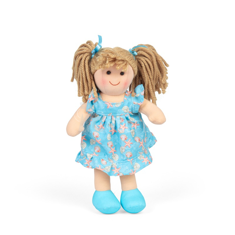 Bigjigs Toys Látková panenka Maisie - malá 25 cm