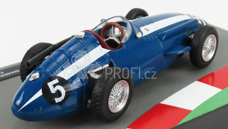 Edicola Maserati F1  250f N 5 Season 1958 Carroll Shelby 1:43 Modrá Bílá