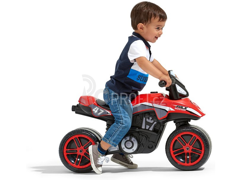 FALK - Dětské odrážedlo Moto Racing Team ride-on červené