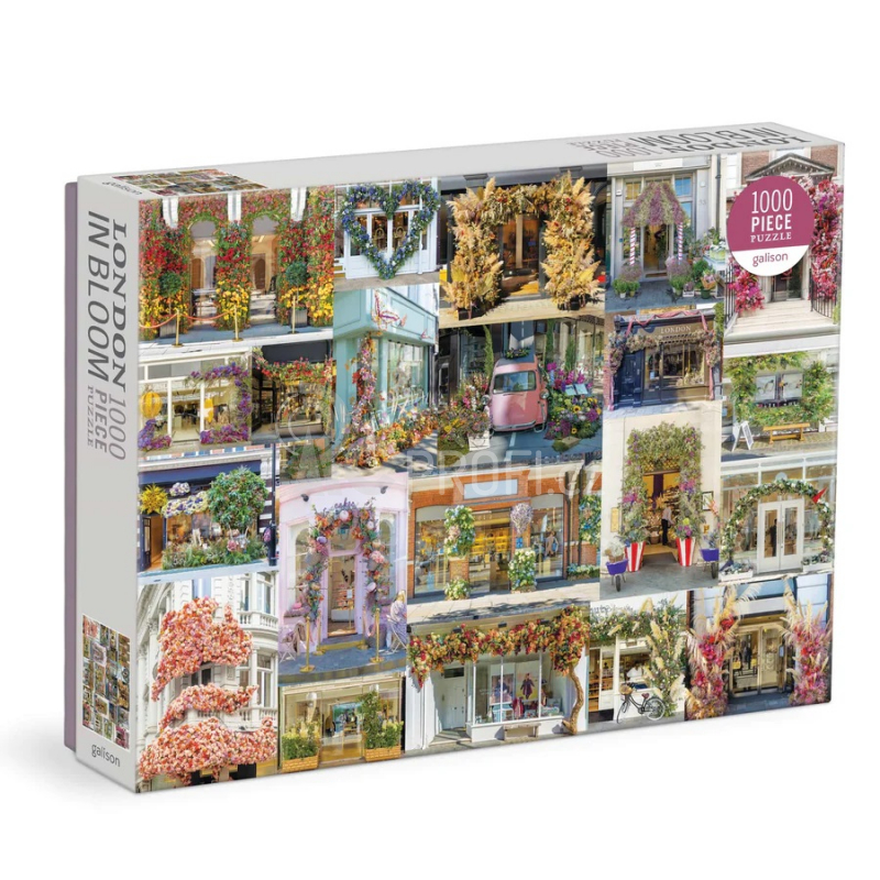 Galison Puzzle Kvetoucí Londýn 1000 dílků