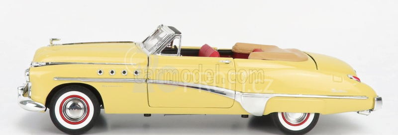 Greenlight Buick Roadmaster Cabriolet Open 1949 - Charlie Babbitt's Rain Man 1:18 Cream