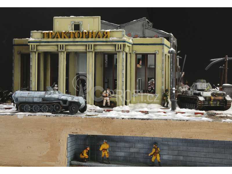 Italeri diorama obležení Stalingradu 1942 (1:72)