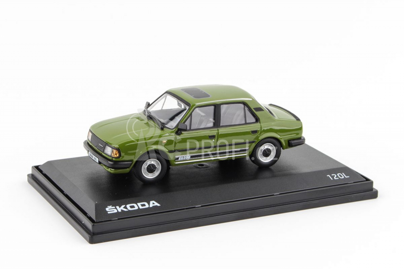 Abrex Škoda 120L (1984) 1:43 - Zelená Olivová