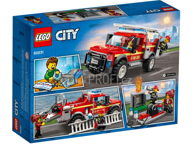 LEGO City - Zásahový vůz velitelky hasičů
