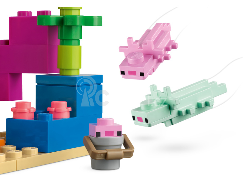 LEGO Minecraft - Domeček axolotlů