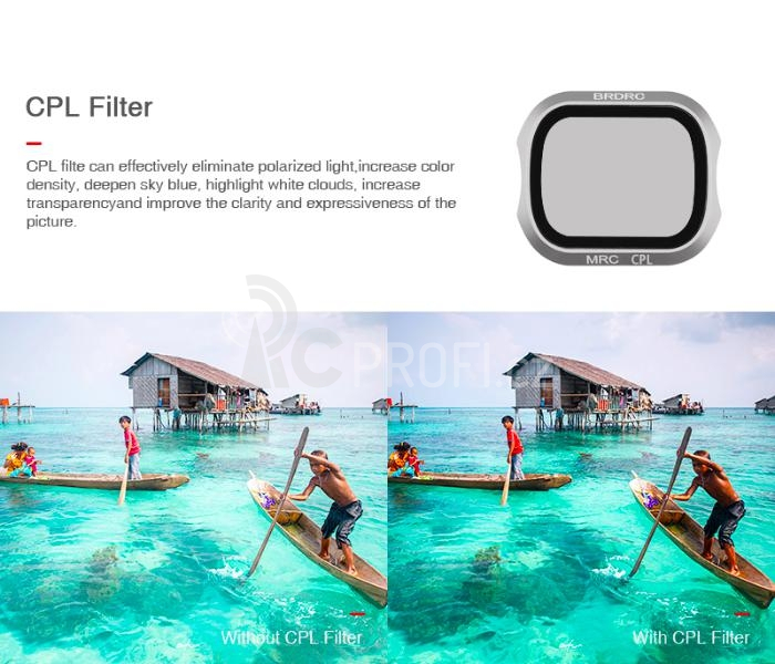 MAVIC 2 PRO - Pack 6 Lens Filter