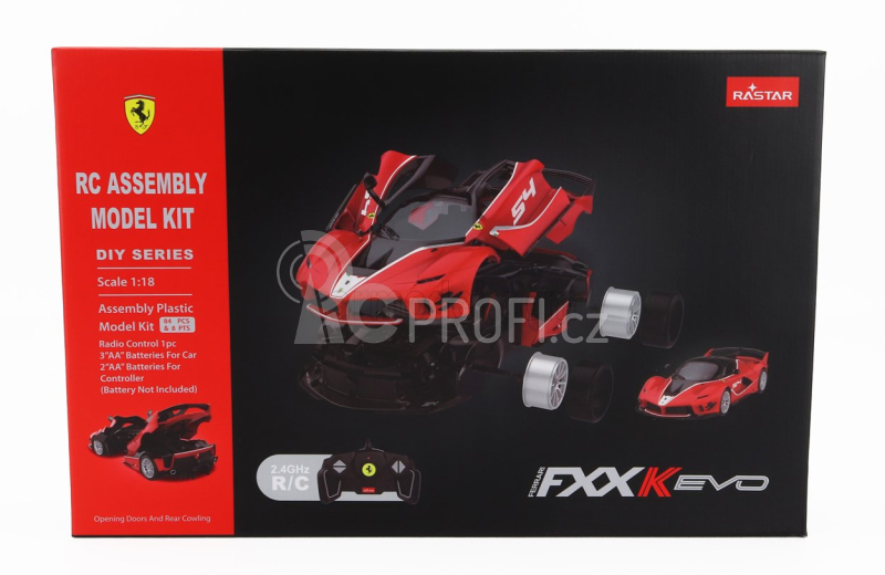 Mondomotors Ferrari Fxx-k Evo N 54 Racing 2018 - Model-kit 1:18 Red