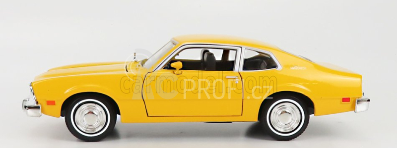 Motor-max Ford usa Maverick 1974 1:24 Žlutá