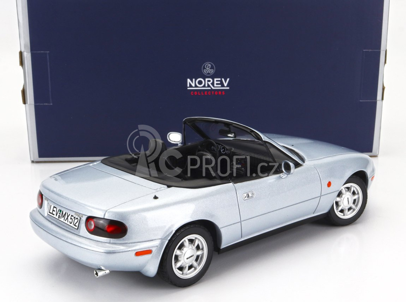 Norev Mazda Mx-5 Spider 1989 1:18 Silver