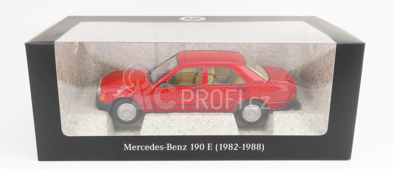 Norev Mercedes benz 190e (w201) 1982 1:18 Signál Červený