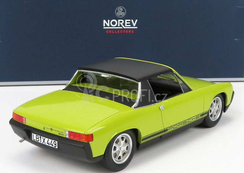 Norev Porsche Volkswagen 914/4 2.0 1975 1:18 Světle Zelená