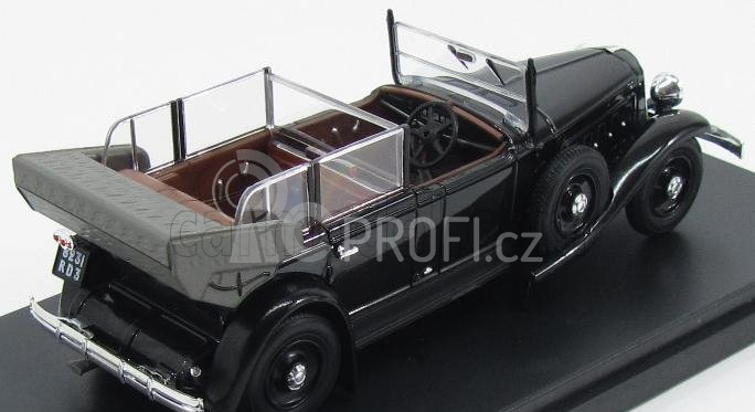 Norev Renault Reinastella Cabriolet 1936 - Personal Car Albert Lebrun 1:43 Black