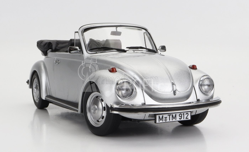 Norev Volkswagen Beetle 1303 Cabriolet 1973 1:18 Silver