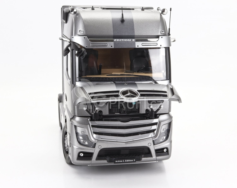 Nzg Mercedes benz Actros 2 1863 Gigaspace 4x2 Mirrorcam Tractor Truck 2-assi Edition 3 2020 1:18 Grey
