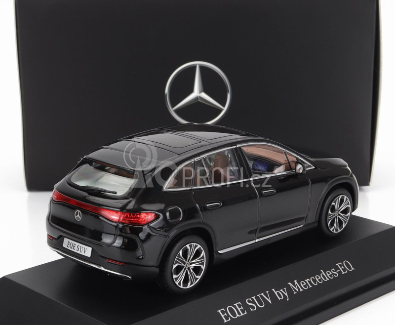 Nzg Mercedes benz Eqe Suv Art Line (x294) 2023 1:43 Obsidiánově Černá Met