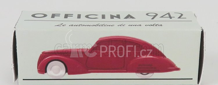 Officina-942 Fiat 1500 Berlinetta Superleggera Touring 1939 1:76 Red
