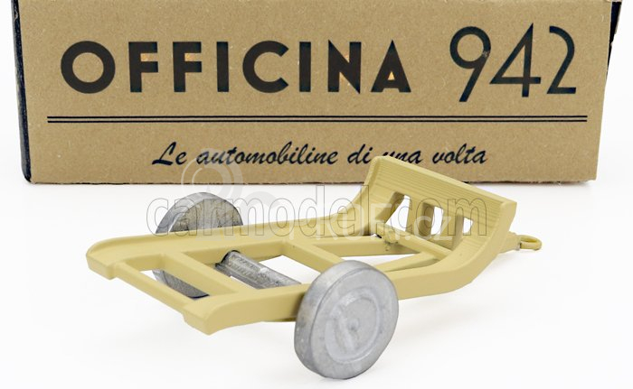 Officina-942 Trailer Rimorchio Viberti Trasporto Carro L3 1939 1:76 Vojenský Písek