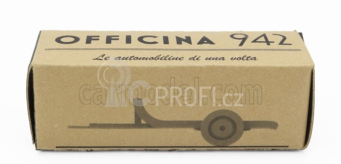 Officina-942 Trailer Rimorchio Viberti Trasporto Carro L3 1939 1:76 Vojenský Písek