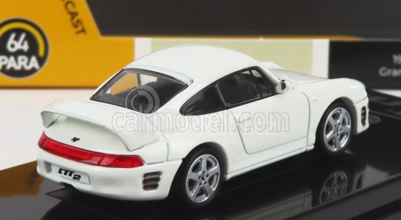 Paragon-models Porsche 911 993 Ruf Ctr 2 Sport Coupe Lhd 1995 1:64 Grand Prix Bílá