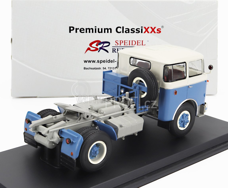 Premium classixxs Liaz 706 Rttn Tractor Truck 2-assi 1978 1:43 Světle Modrá Bílá