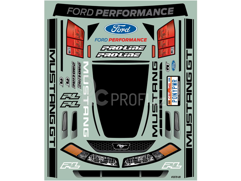 Pro-Line karosérie 1:10 Ford Mustang 1999 (Drag Car)