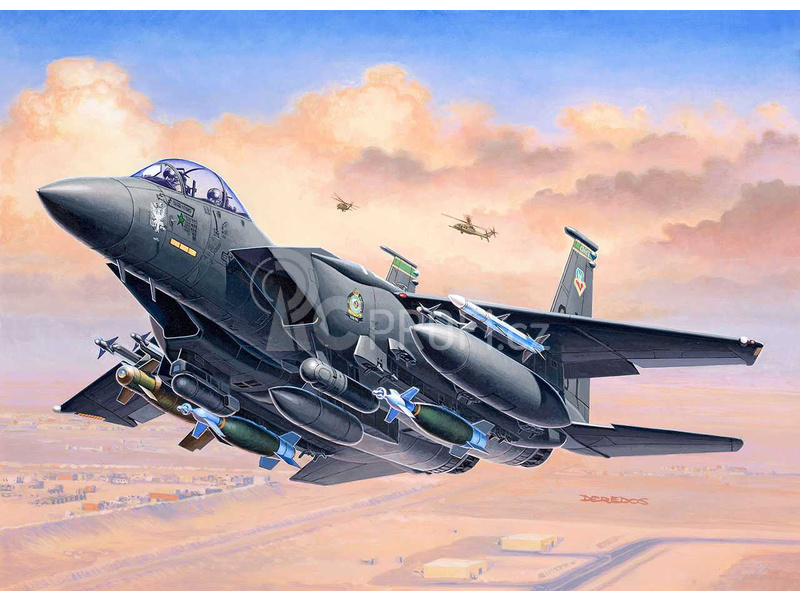 Revell F-15E Strike Eagle s bombami 1:144