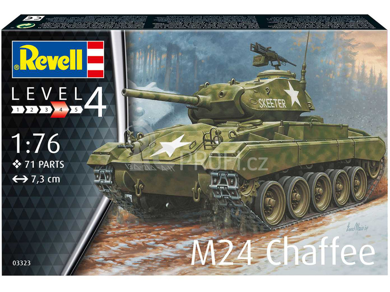 Revell M24 Chaffee (1:76)