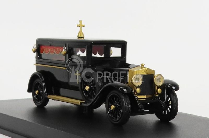 Rio-models Fiat 519 Carro Funebre - Hearse - Funeral Car With Coffin 1924 1:43 Black
