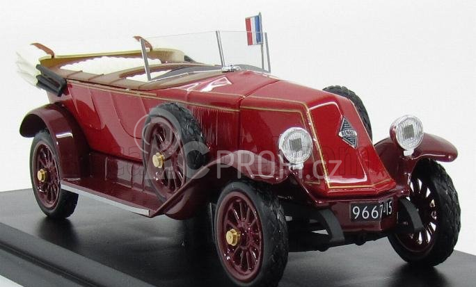 Rio-models Renault 40cv Cabriolet Open Presidential 1925 - Personal Car Gaston Doumergue 1:43 2 Tóny Červené