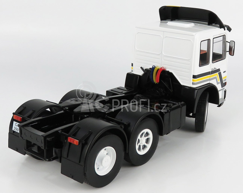 Road-kings MAN F8 Tractor Truck 3-assi 1978 1:18 Bílá Černá Žlutá