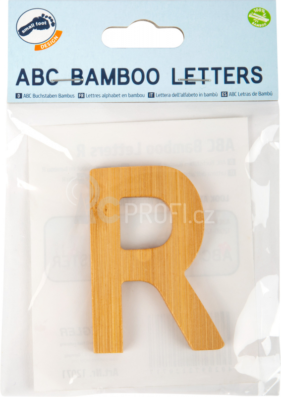 Small Foot Bambusové písmeno R