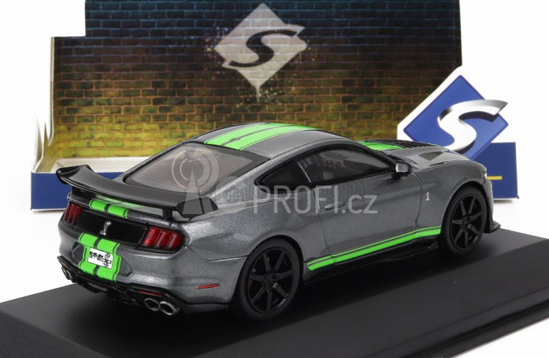 Solido Ford usa Mustang Shelby Gt500 Coupe 2020 1:43 Zelená Šedá