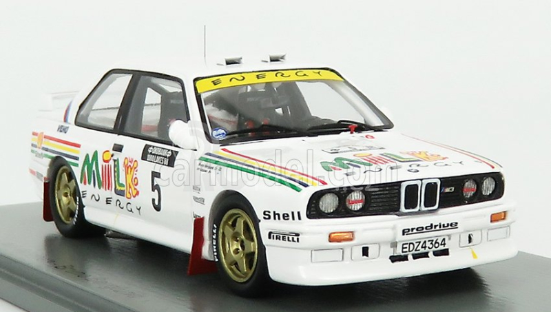 Spark-model BMW 3-series M3 (e30) N 5 Rally 1000 Lakes 1988 A.vatanen - B.berglund 1:43 Bílá