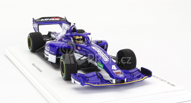 Spark-model Dallara Sf23 Toyota Trd01f Team Kondo Racing N 4 Super Formula Season 2023 Kazuto Kotaka 1:43 Modrá Bílá