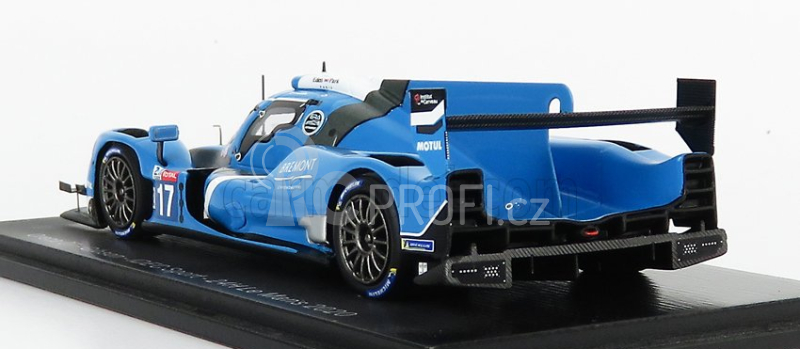 Spark-model Oreca 07 Gibson Team Idec Sport Racing N 17 15th 24h Le Mans 2020 J.kennard - P.pillet - K.tilley 1:43 Blue