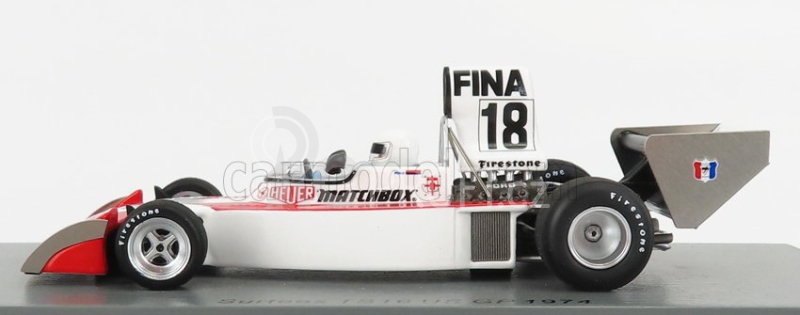 Spark-model Surtees F1  Ts16 N 18 Usa Gp 1974 J.dolhem 1:43 Červená Bílá