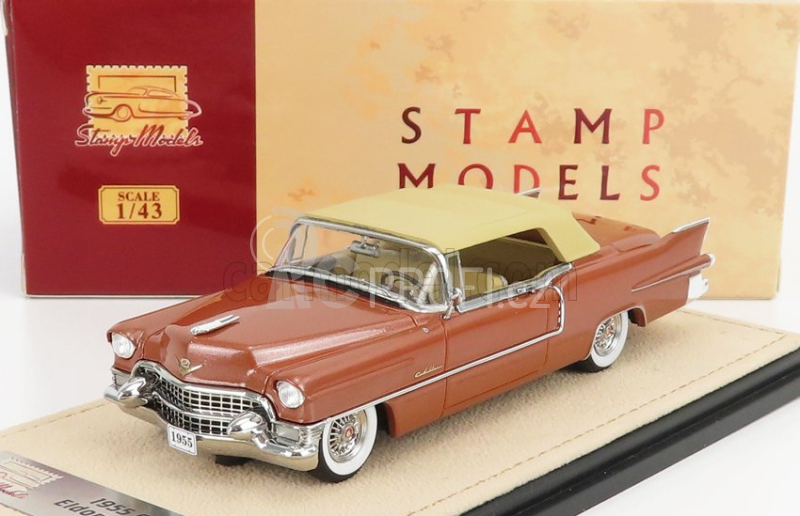 Stamp-models Cadillac Eldorado Biarritz 1955 Closed Top 1:43 Copper Met