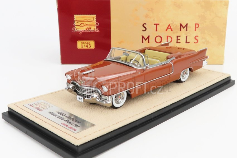 Stamp-models Cadillac Eldorado Biarritz 1955 Open Top 1:43 Copper Met