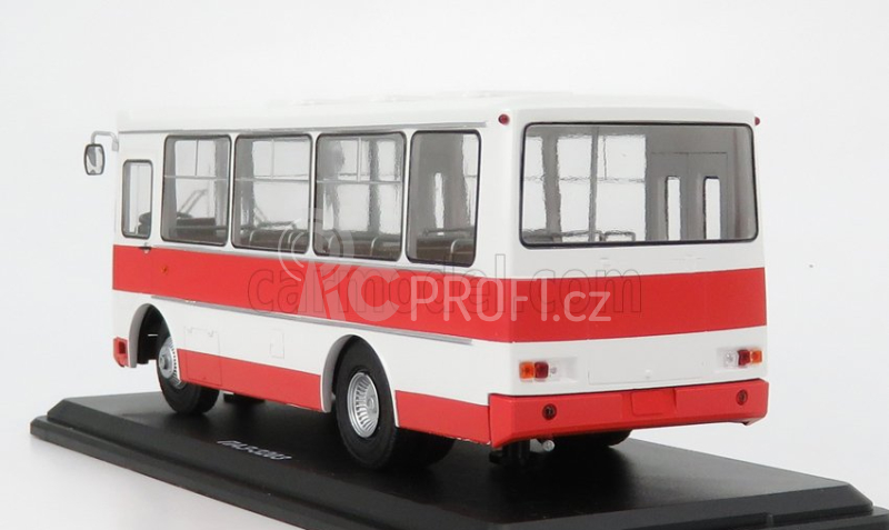 Start scale models GAZ 3203 Autobus 1989 1:43 Bílá Červená