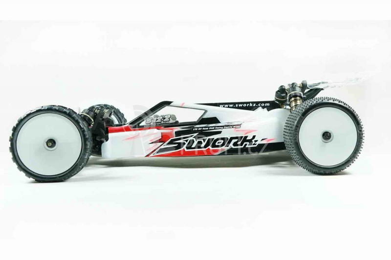 RC stavebnice SWORKz S12-2C “Carpet” 1/10 2WD Off-Road Racing Buggy PRO