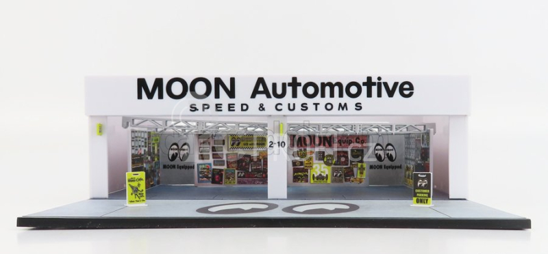 Tarmac Accessories Diorama Moon Automotive Speed & Custom Garage Officina 1:64 /