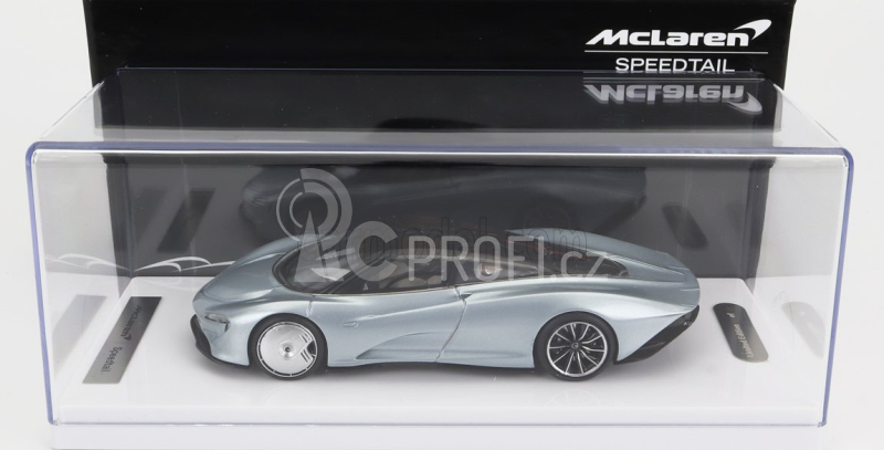 Tecnomodel Mclaren Speedtail Geneva Autoshow 2019 1:43 Grey Met