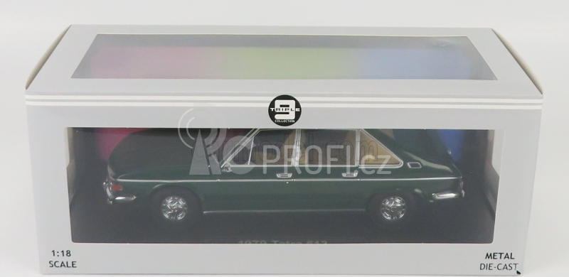 Triple9 Tatra 613 1979 1:18 Tmavě Zelená