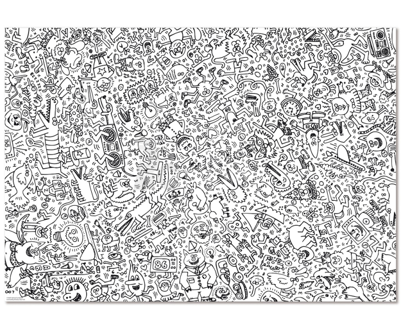 Vilac Puzzle Keith Haring 1000 dílků