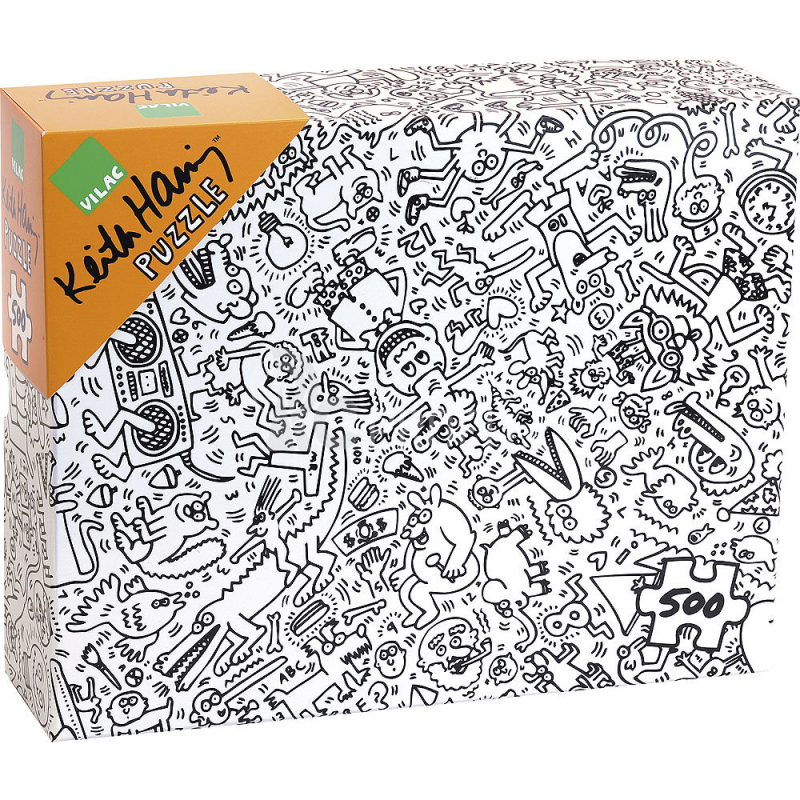 Vilac Puzzle Keith Haring 500 dílků Poškozený obal