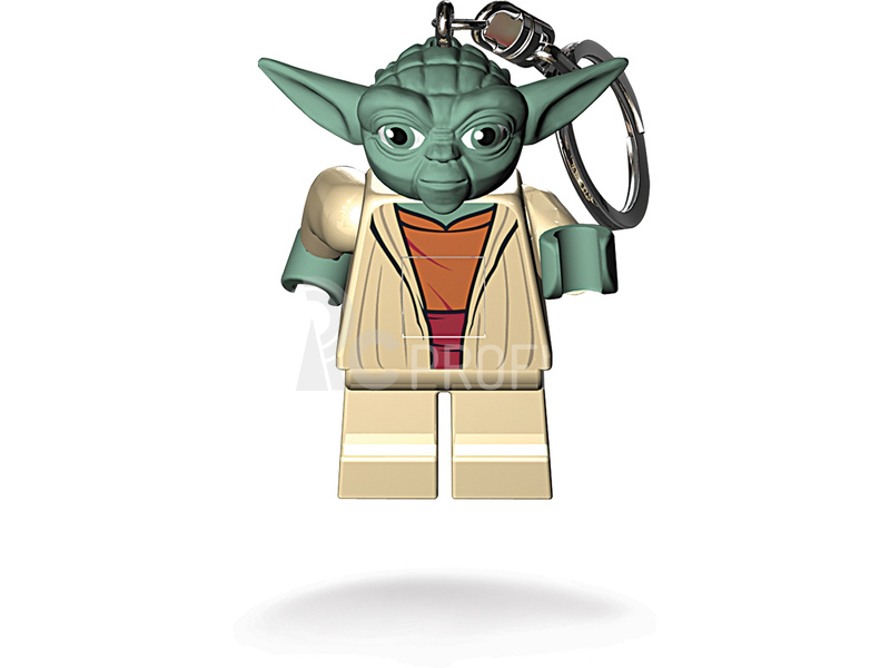 LEGO svítící klíčenka - Star Wars Yoda
