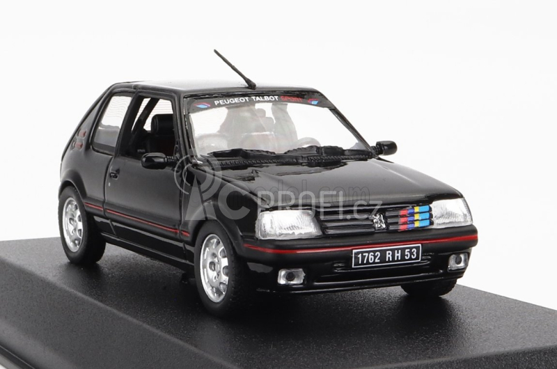 Norev Peugeot 205 1.9 Gti 1992 - With Pts Decals 1:43 Black