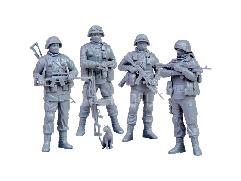 Zvezda figurky - moderní ruská pěchota (1:35)