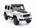 Almost-real Mercedes benz G-class G63 Amg Brabus Biturbo 2023 1:18 Diamantově Bílá